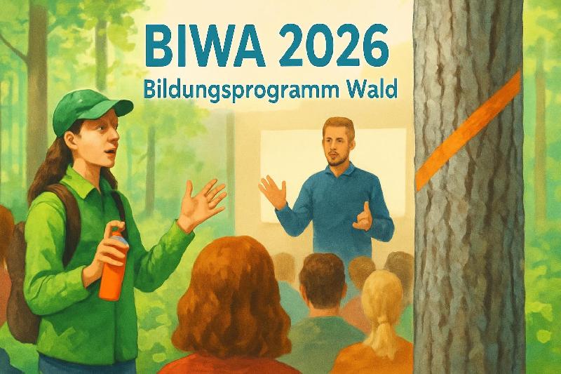 Bildungsprogramm Wald (BiWa) - unentgeltliches Fortbildungsprogramm für Waldbesitzer